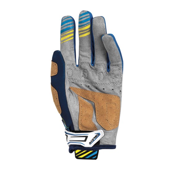 Guantes Off-Road Acerbis MX X2 - Blue-Yellow - Ropamotorista.com - Distribuidor Oficial Acerbis en España y Portugal