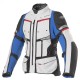 Chaqueta moto CLOVER GTS-4 WP AIRBAG Azul-Gris