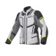 Chaqueta moto CLOVER Savana 3 Fluo-Gris