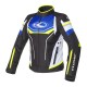 Chaqueta moto CLOVER Airblade 4 Blue Yellow White Black