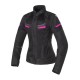 Chaqueta moto CLOVER Airjet 5 Black Fucsia - Mujer