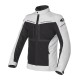 Chaqueta moto CLOVER Netstyle 2 Light Gray Black