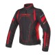 Chaqueta moto CLOVER Rainblade 2 WP Black Red - Mujer