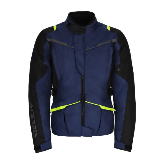 Chaqueta offroad ACERBIS CE X-Travel Blue Yellow - Ropamotorista.com - Distribuidor Oficial Acerbis en España y Portugal