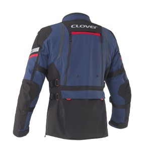 Chaqueta moto CLOVER GTS 5 WP Blue Navy Mujer - Ropamotorista.com - Distribuidor Oficial Clover en España y Portugal