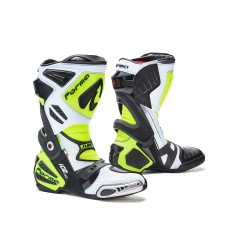 Botas moto FORMA Ice Pro Flow White Black Yellow fluo