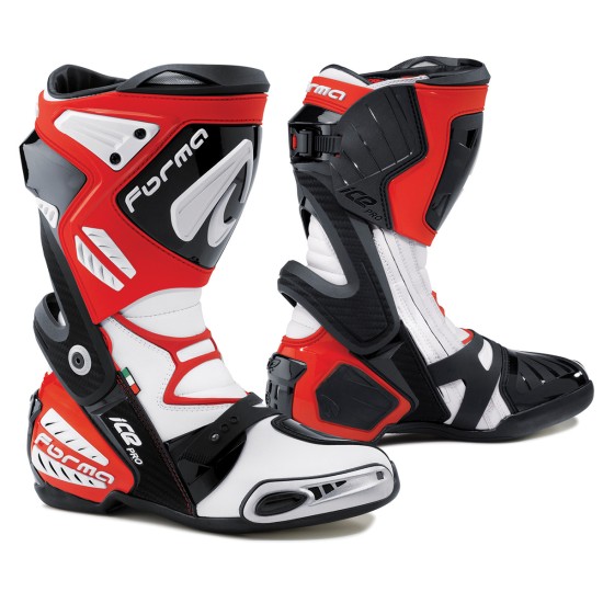 Botas moto FORMA Ice Pro Red - Ropamotorista.com - Distribuidor Oficial Forma Boots en España y Portugal