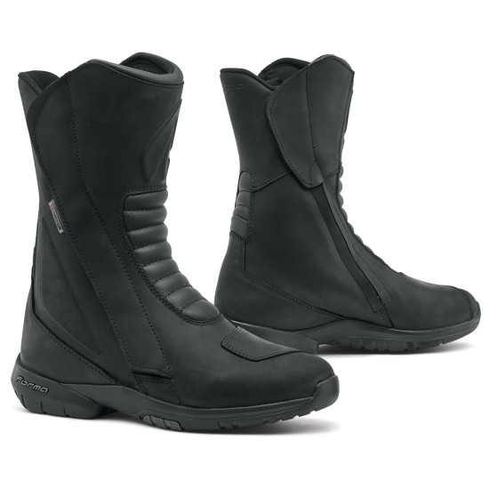 Botas moto FORMA Frontier Dry Black - Ropamotorista.com - Distribuidor Oficial Forma Boots en España y Portugal