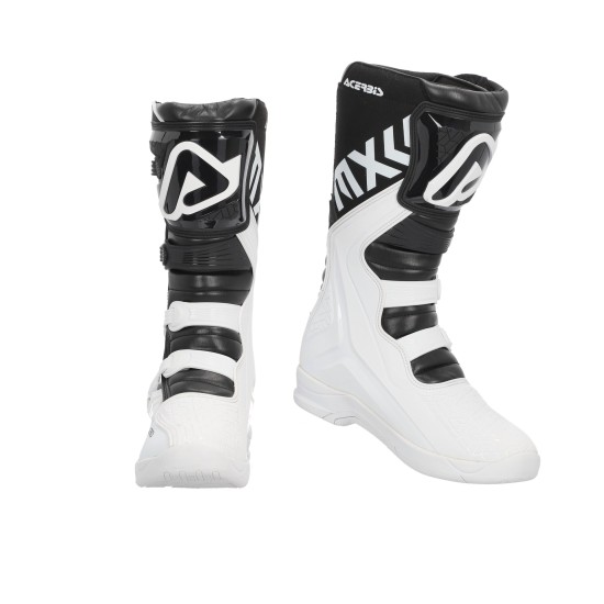 Botas ACERBIS X-Team White Black - Ropamotorista.com - Distribuidor Oficial Acerbis en España y Portugal