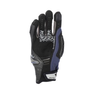 Guantes moto ACERBIS CE Crossover Blue Grey - Ropamotorista.com - Distribuidor Oficial  en España y Portugal