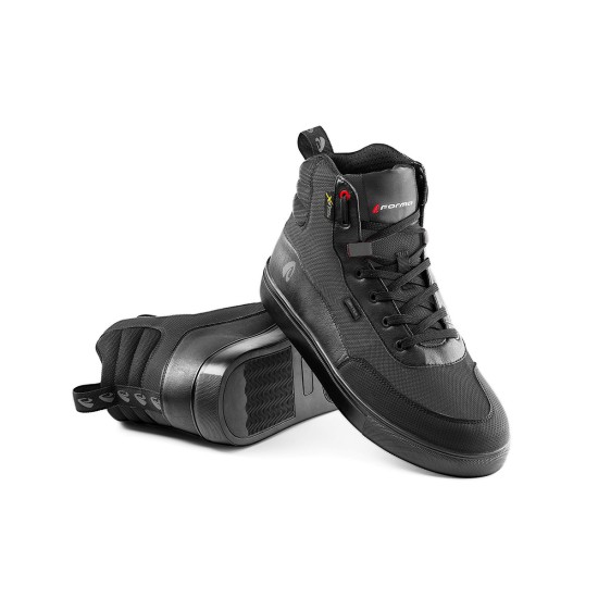 Botas moto FORMA Urban Milano Dry Black - Ropamotorista.com - Distribuidor Oficial Forma Boots en España y Portugal