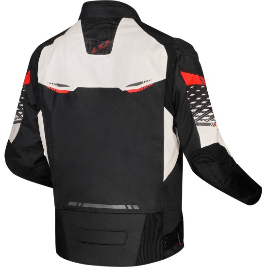 Chaqueta LS2 Apex Black White Red - Ropamotorista.com - Distribuidor Oficial LS2 en España y Portugal