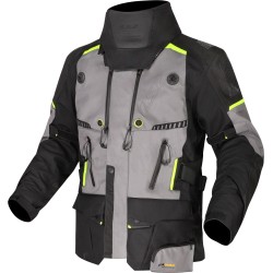 Chaqueta LS2 Apollo Black Dark Grey HV Yellow