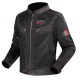 Chaqueta moto LS2 Garda AIR Black Red - Mujer