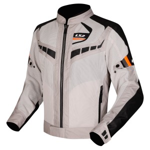 Chaqueta moto LS2 Garda AIR Black Grey HV Orange - Ropamotorista.com - Distribuidor Oficial LS2 en España y Portugal