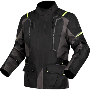 Chaqueta LS2 Narvik Grey Black HV Yellow - Ropamotorista.com - Distribuidor Oficial LS2 en España y Portugal