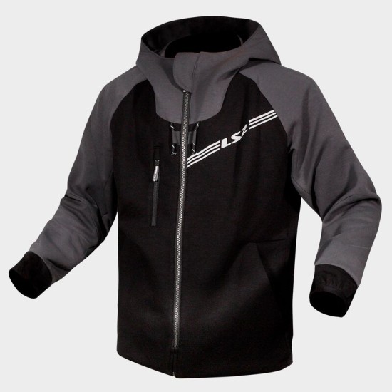 Chaqueta moto LS2 THROTTLE Black Dark Grey - Ropamotorista.com - Distribuidor Oficial LS2 en España y Portugal