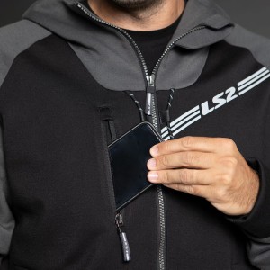 Chaqueta moto LS2 THROTTLE Black Dark Grey - Ropamotorista.com - Distribuidor Oficial LS2 en España y Portugal